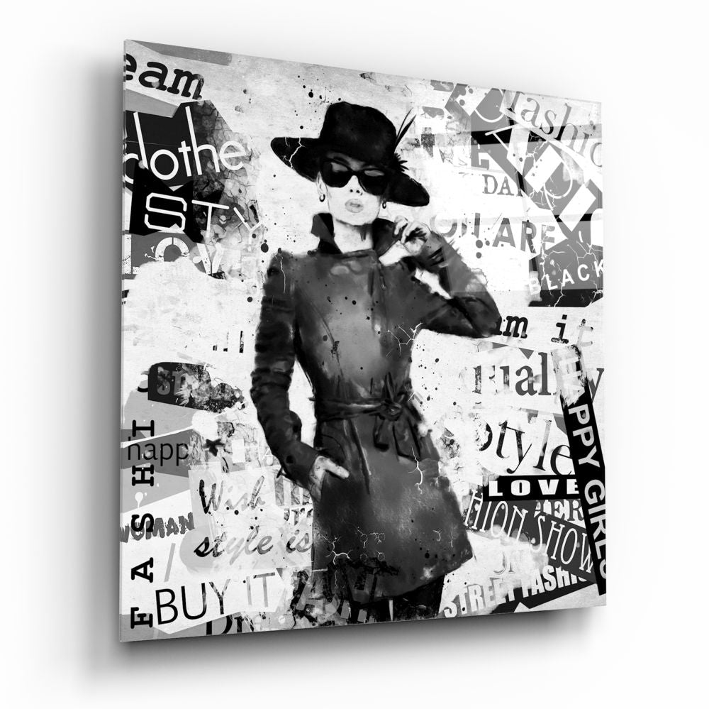 Fashion Glass Wall Art.