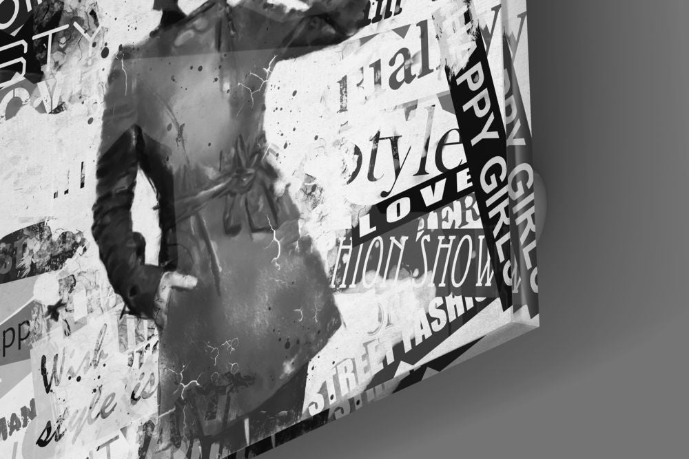 Fashion Glass Wall Art.