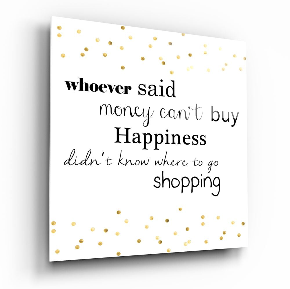 Shopping Glass Wall Art.