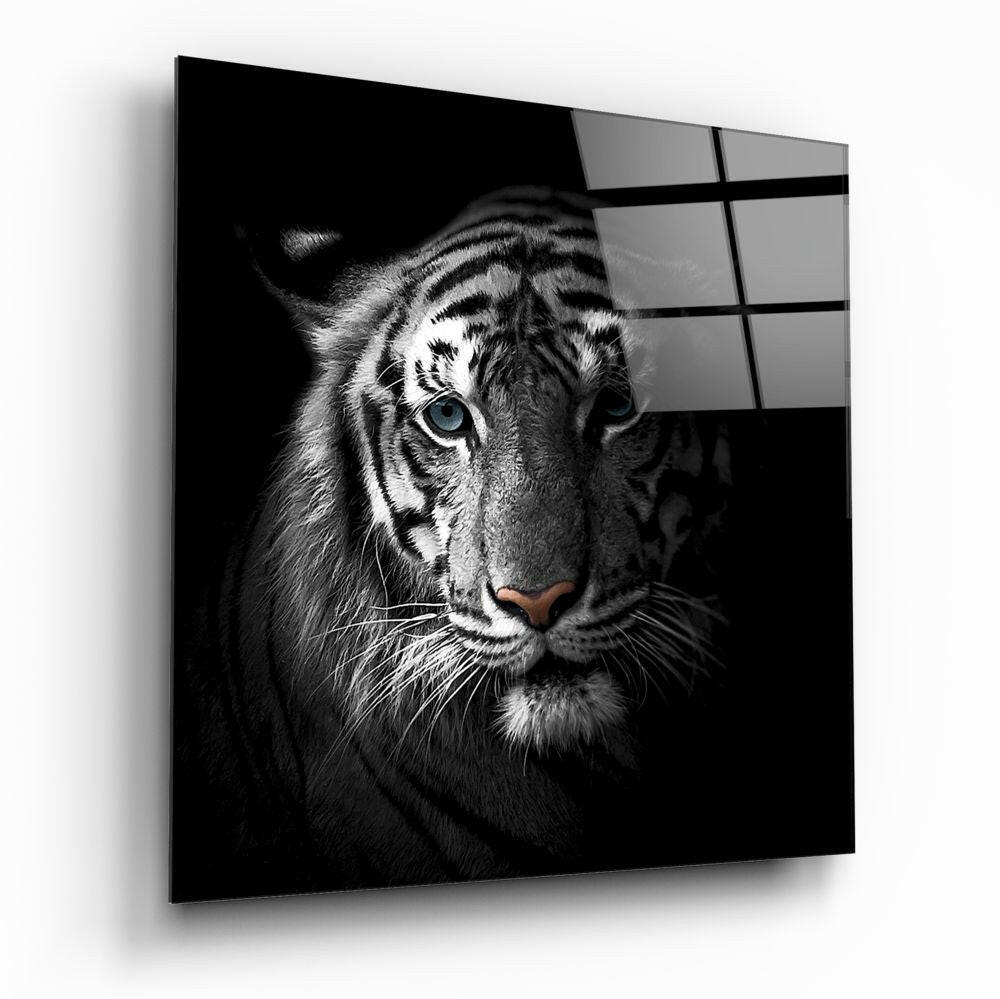 Tiger Glass Wall Art.