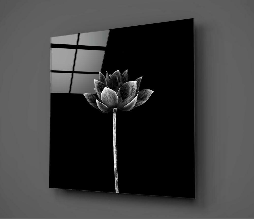 Floral Glass Wall Art.