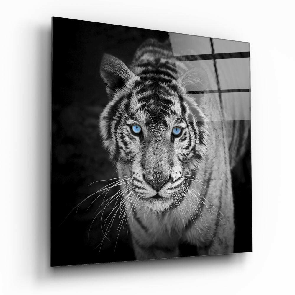 Tiger Glass Wall Art.