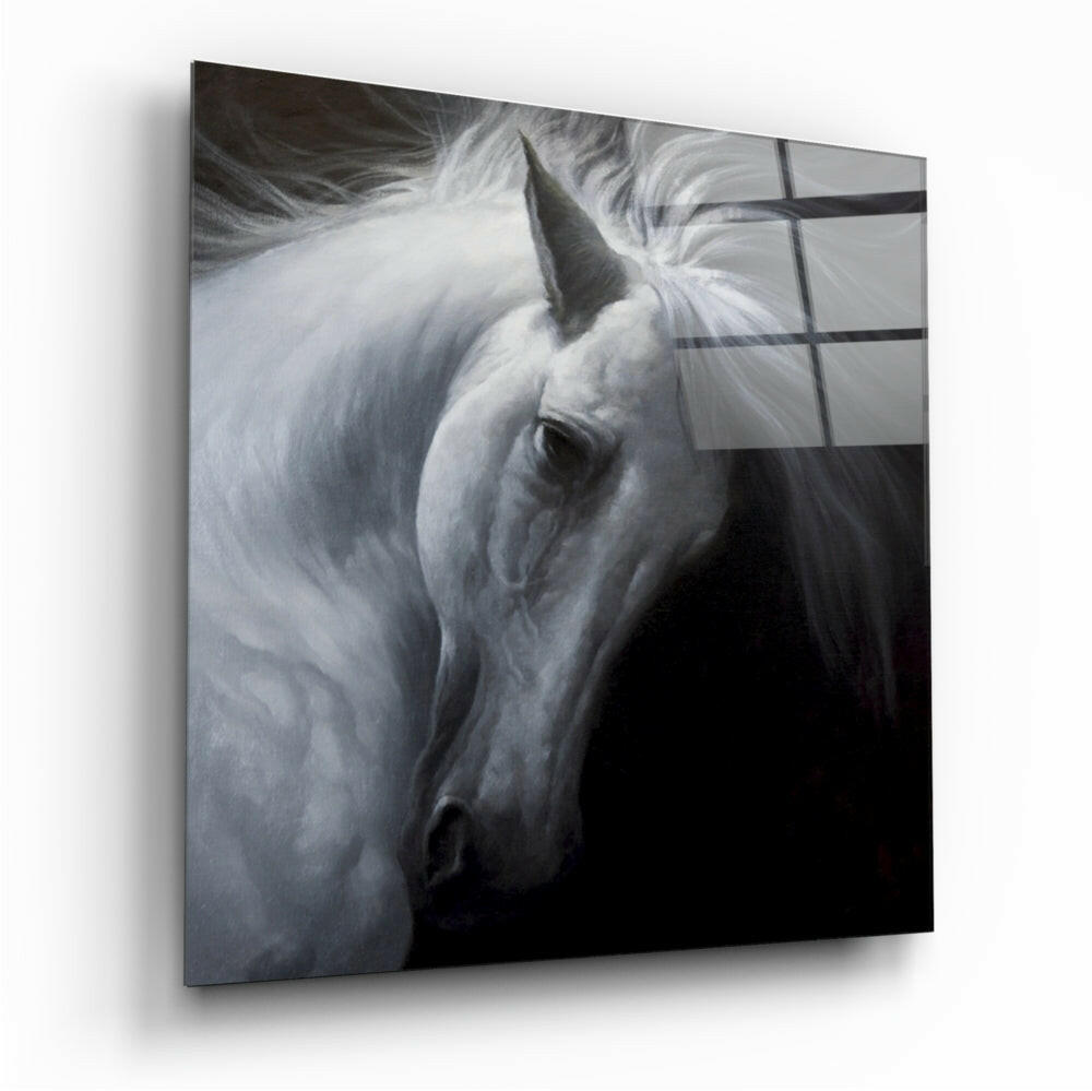 Horse Glass Wall Art.