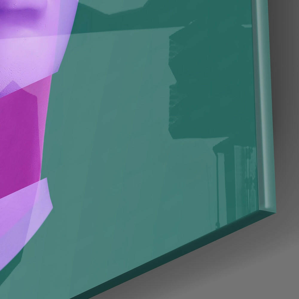 Sculpture Glass Wall Art.