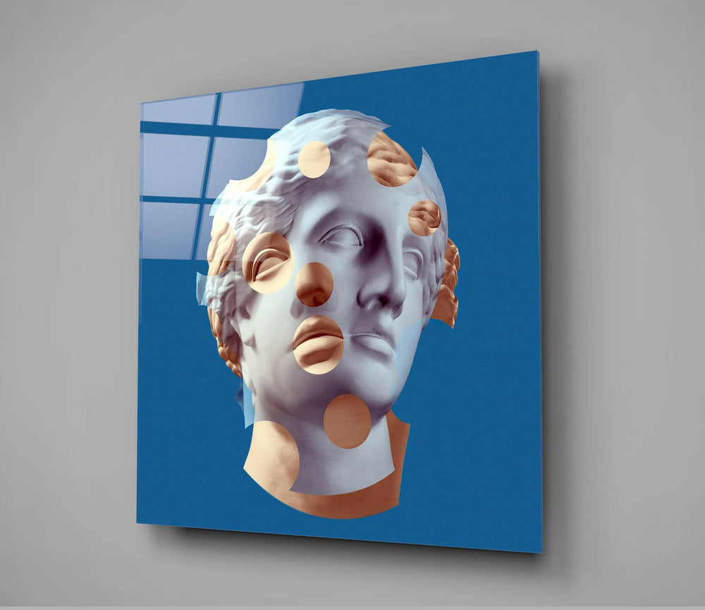 Sculpture Glass Wall Art.