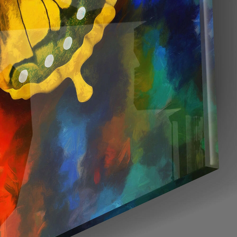 Butterfly Glass Wall Art.