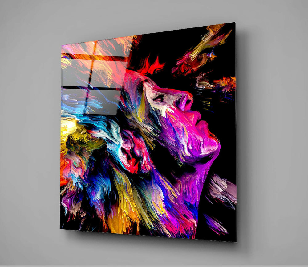 Colorful Dreams Glass Wall Art.