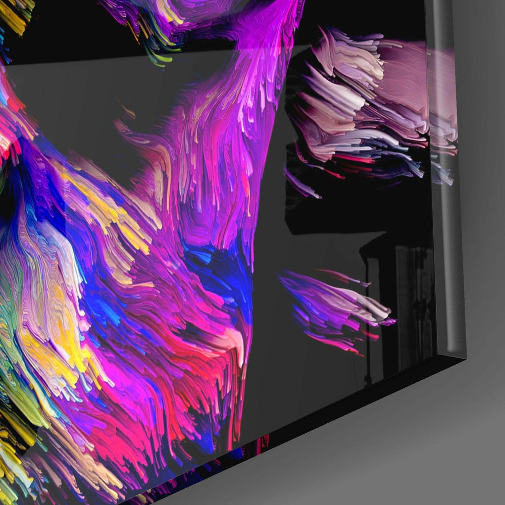 Colorful Dreams Glass Wall Art.