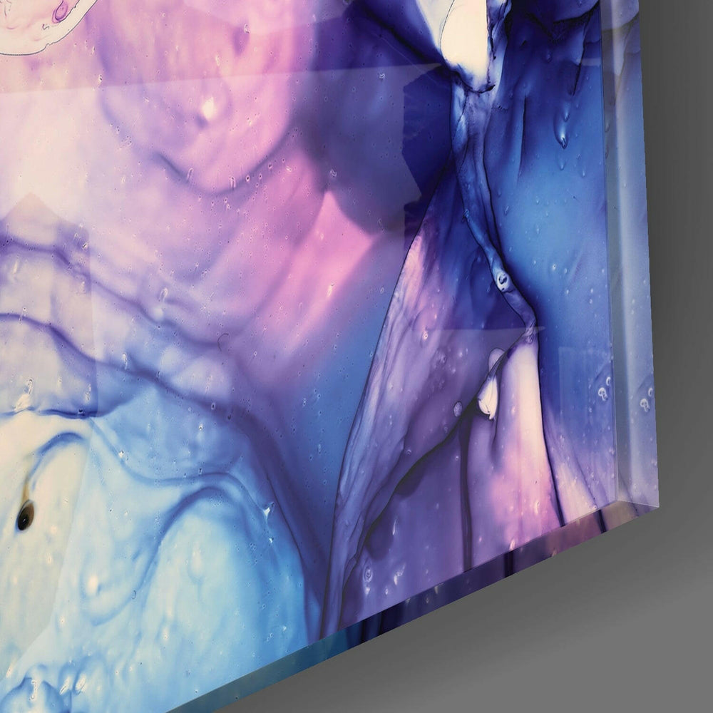 Colored Marble Glass Wall Art.
