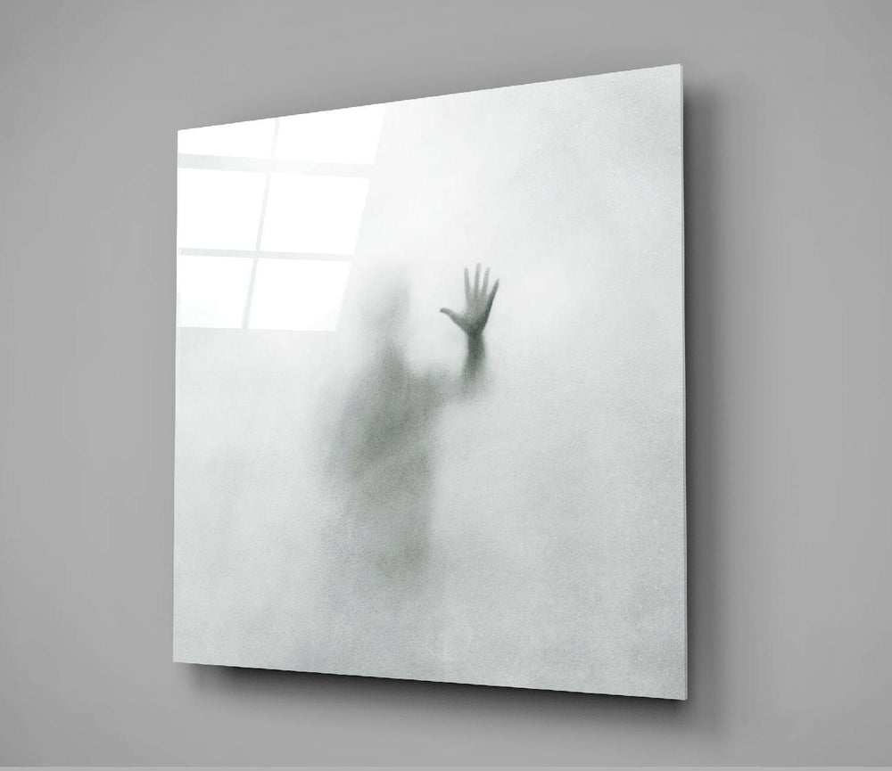 Despair Glass Wall Art.
