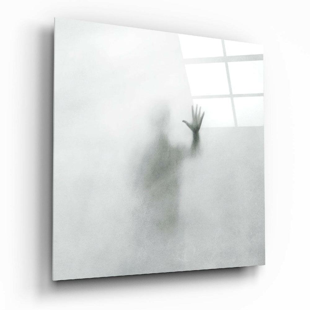Despair Glass Wall Art.