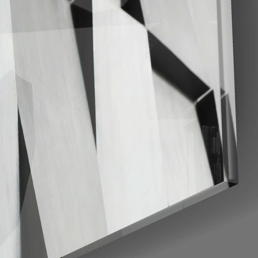 Modern Abstraction Glass Wall Art.