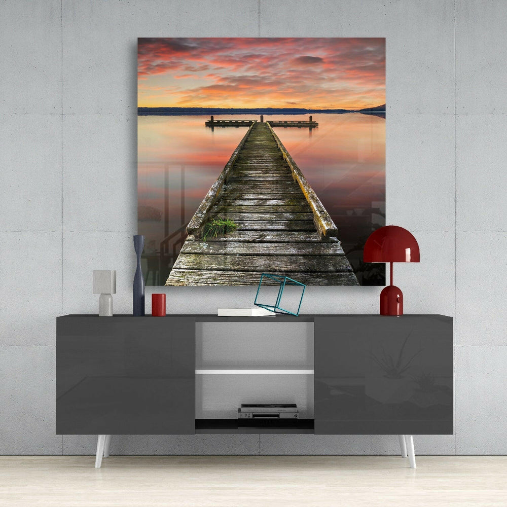 Dock Glass Wall Art.
