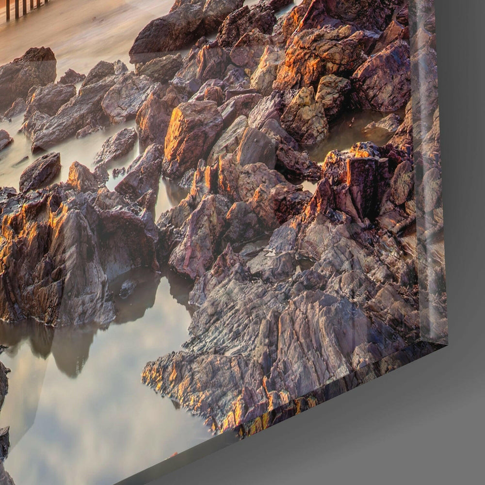 Sunrise Glass Wall Art.