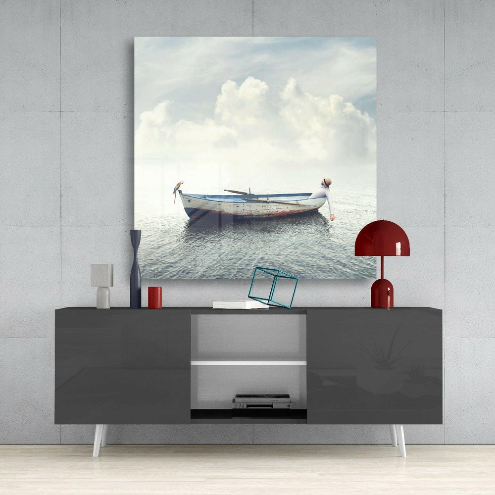 Marine Glass Wall Art.