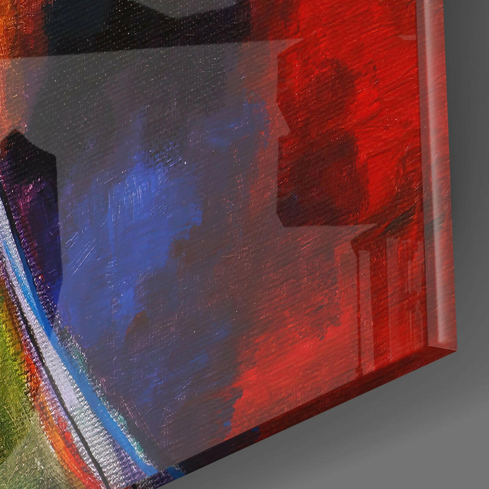 Curves Glass Wall Art | Insigne Art Design.