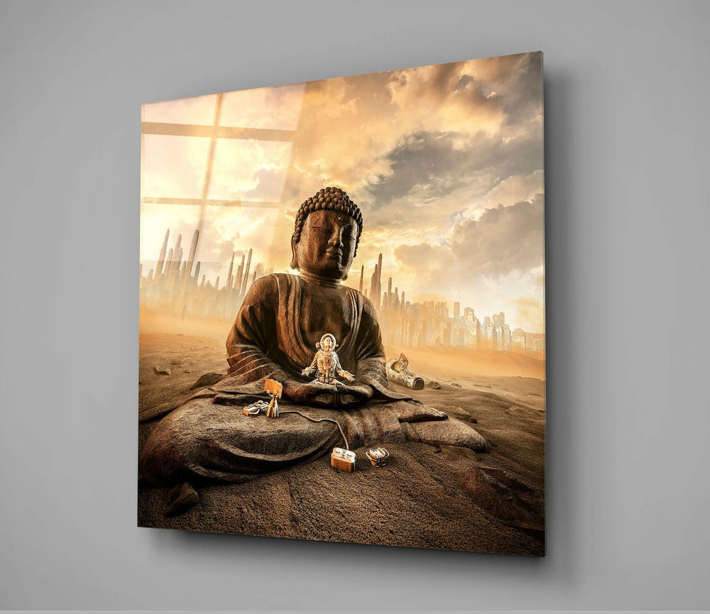 Buddha Glass Wall Art | Insigne Art Design.