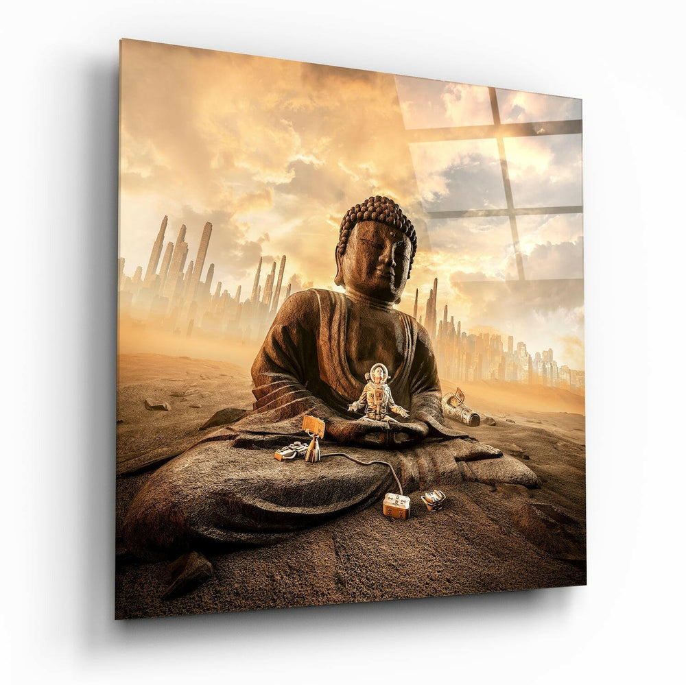 Buddha Glass Wall Art | Insigne Art Design.