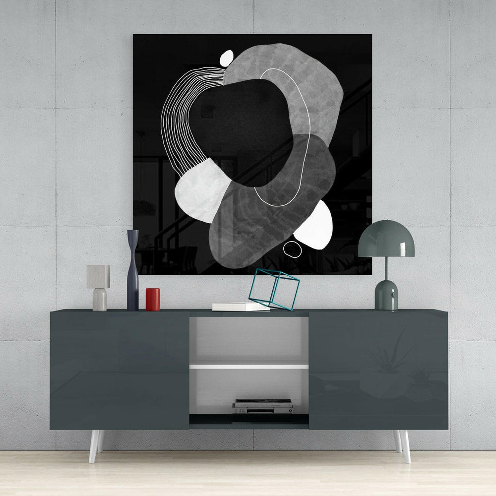 Black Glass Wall Art | Insigne Art Design.