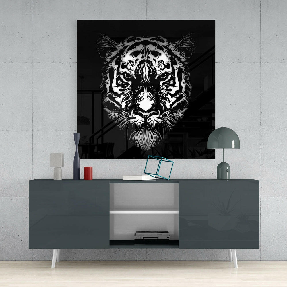 Anger Glass Wall Art | Insigne Art Design.