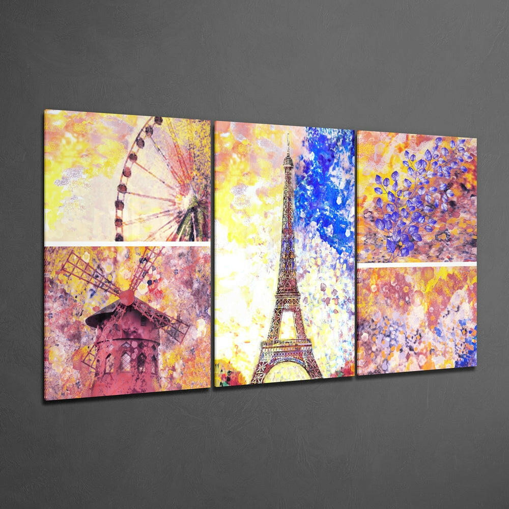 Paris Mega Glass Wall Art.