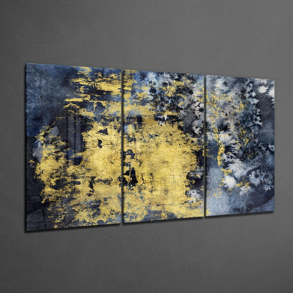 Gold Stain Mega Glass Wall Art.
