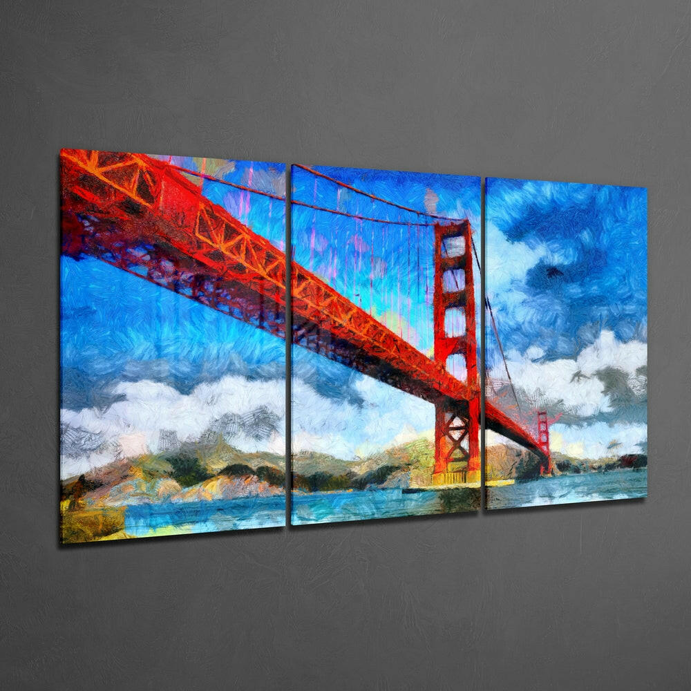 Depth Glass Wall Art.