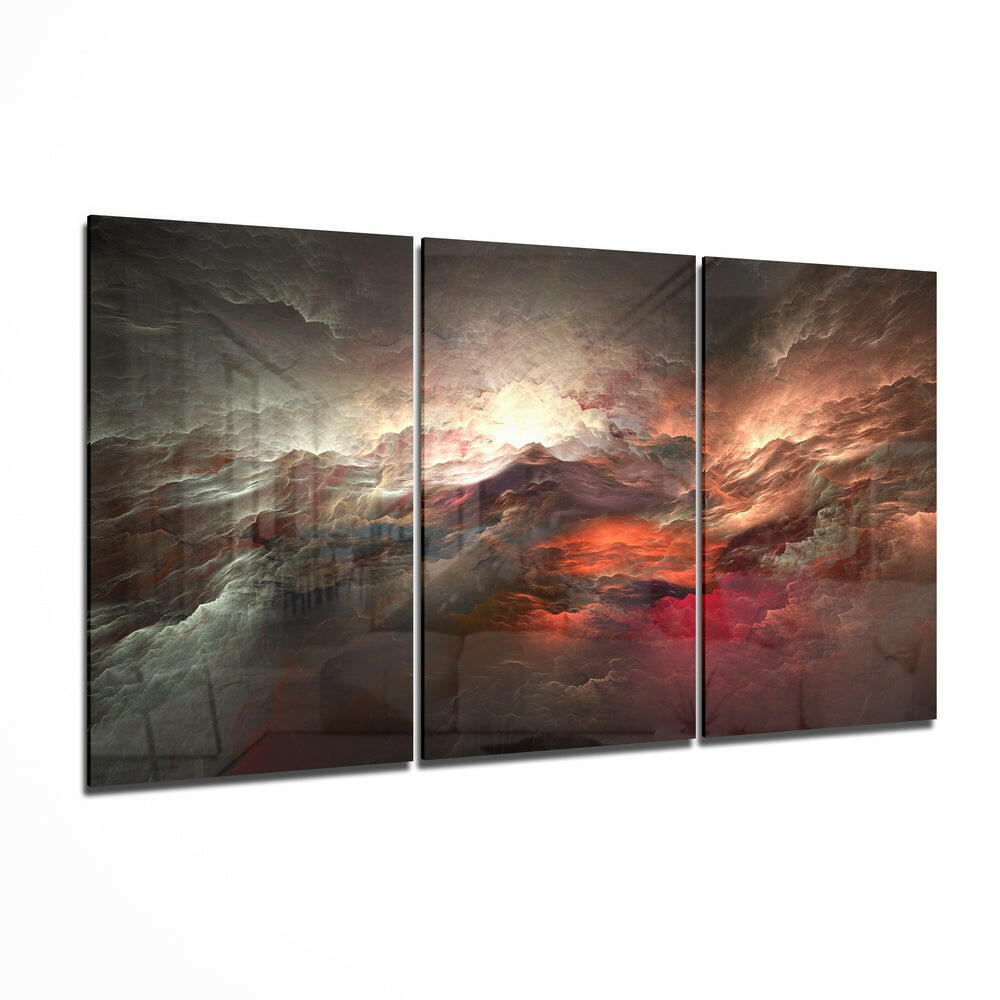 Depth Glass Wall Art.