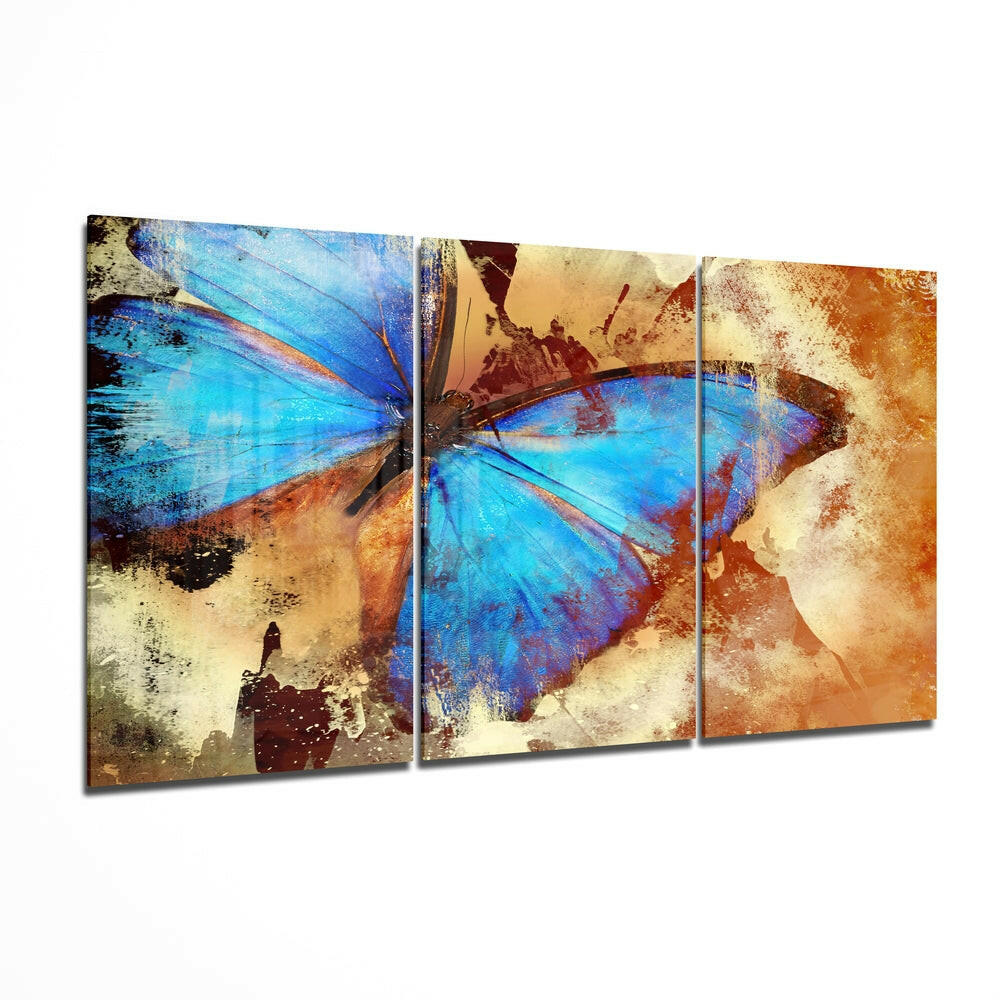 Butterfly Glass Wall Art.