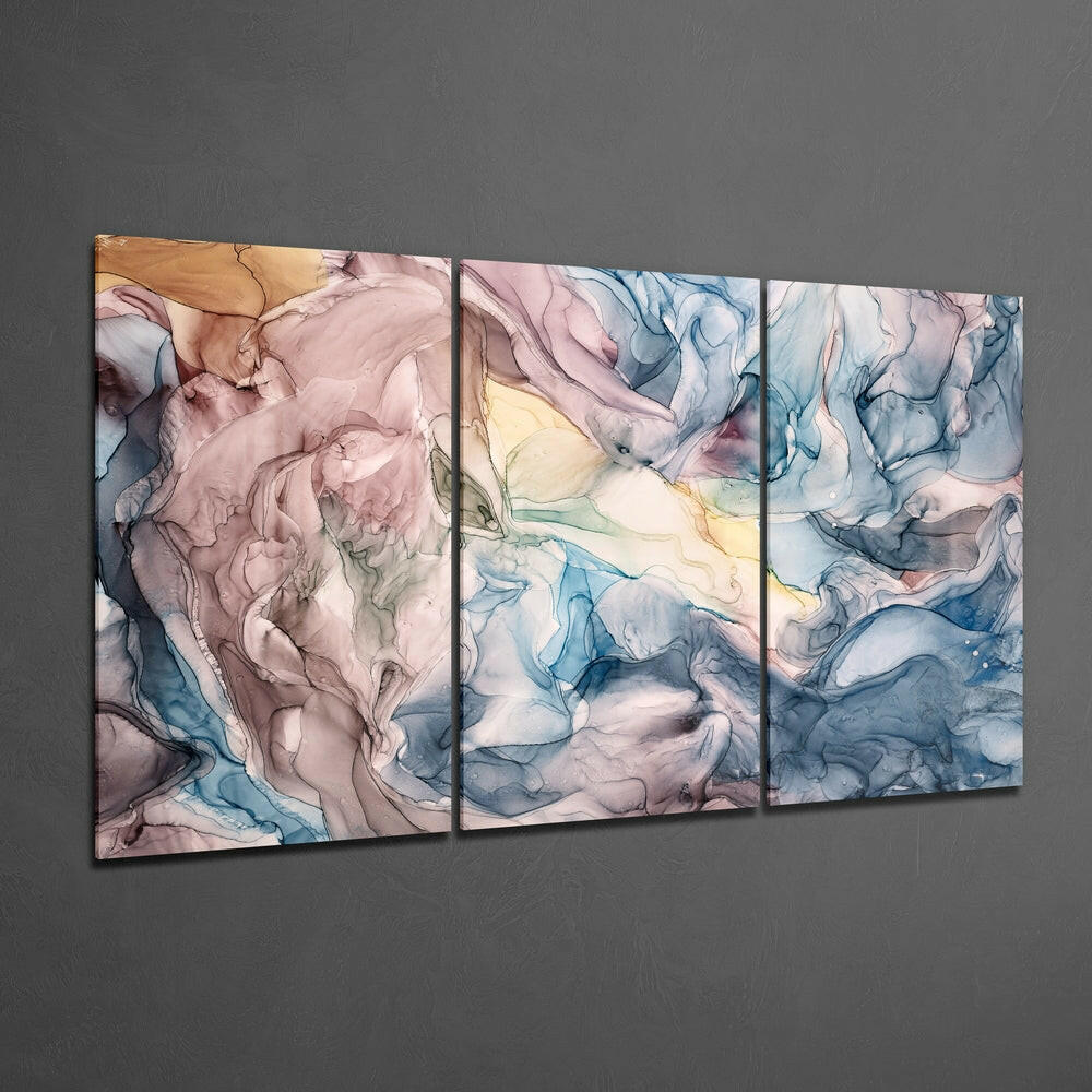 Magic Colors Glass Wall Art.