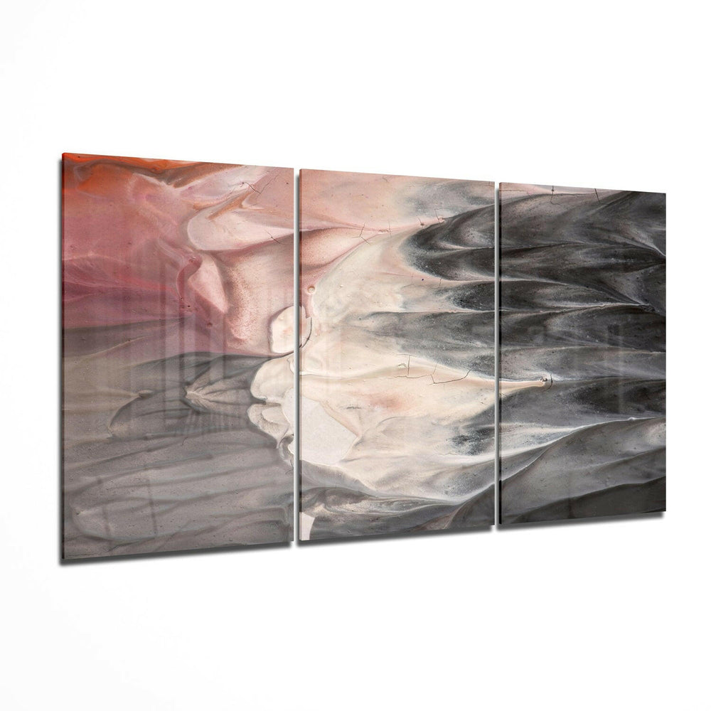 Layers Glass Wall Art.
