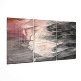 Layers Glass Wall Art.