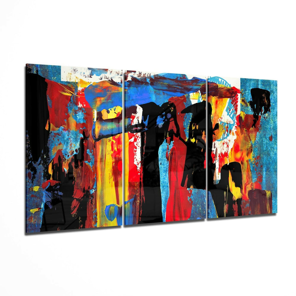 Silhouettes Glass Wall Art.