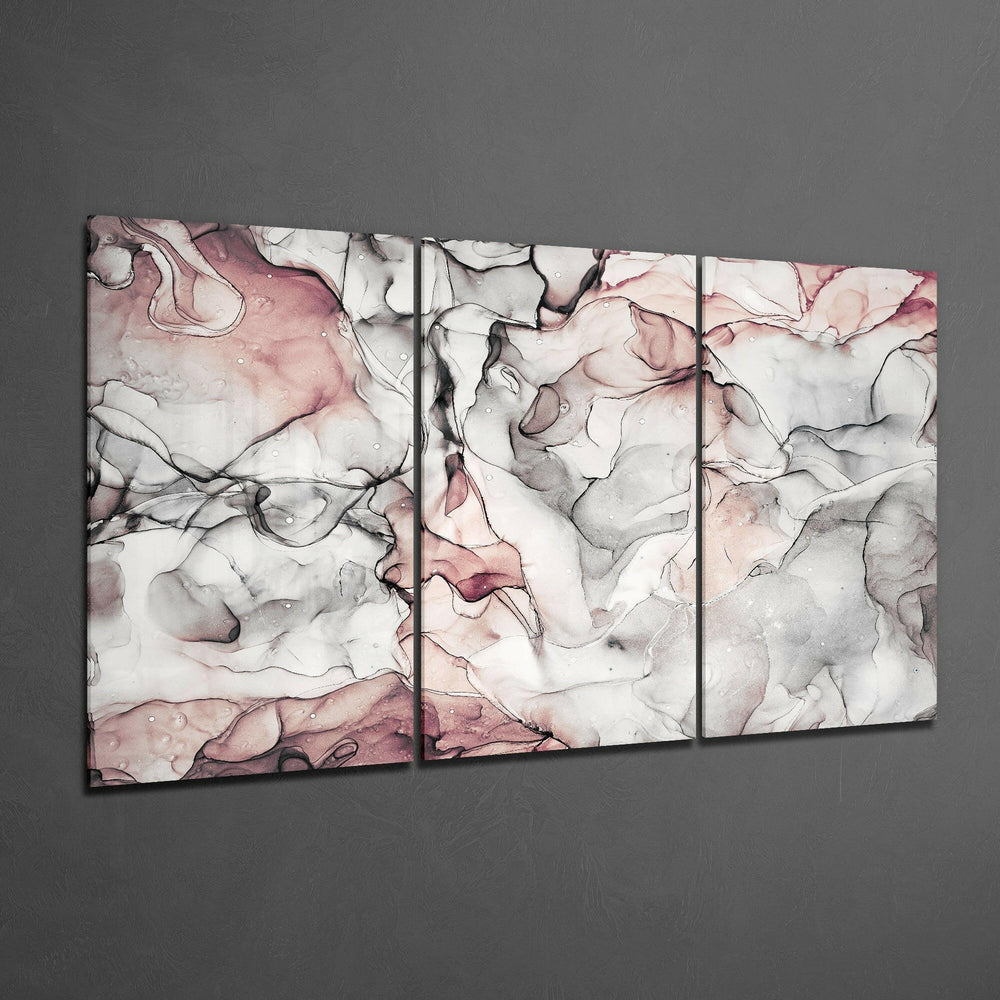 Smoky Posture Glass Art.