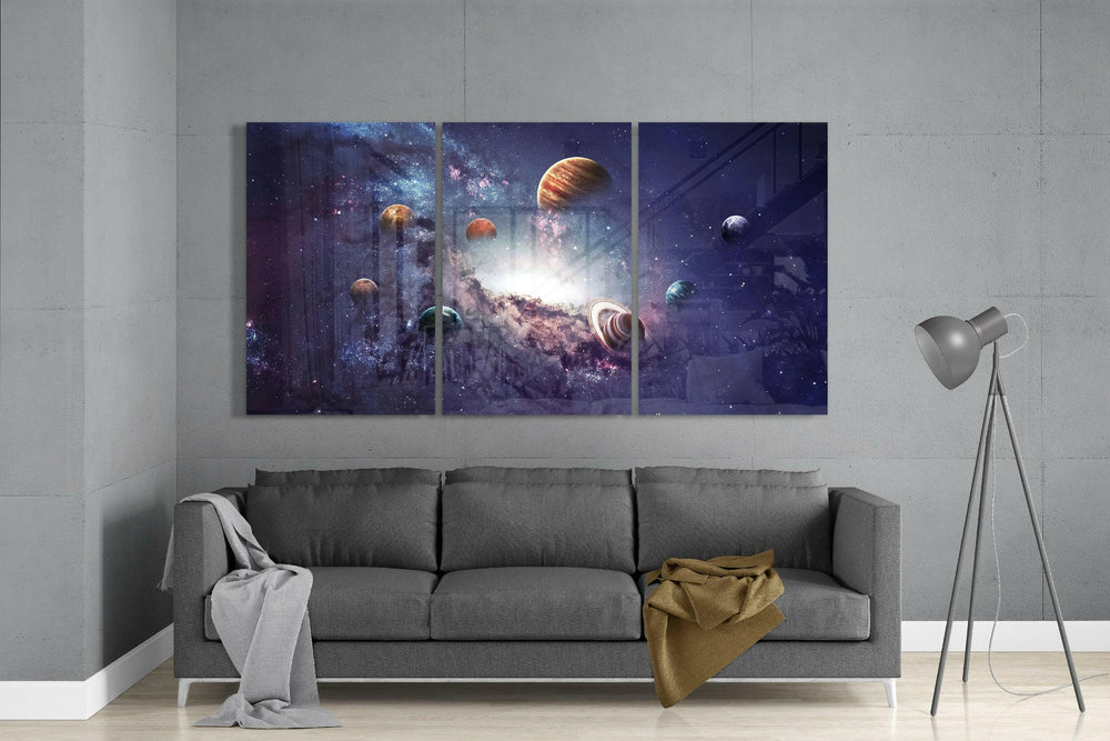 Milky Way Glass Art.