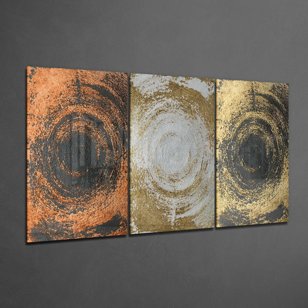 Yellow Touch Glass Art.