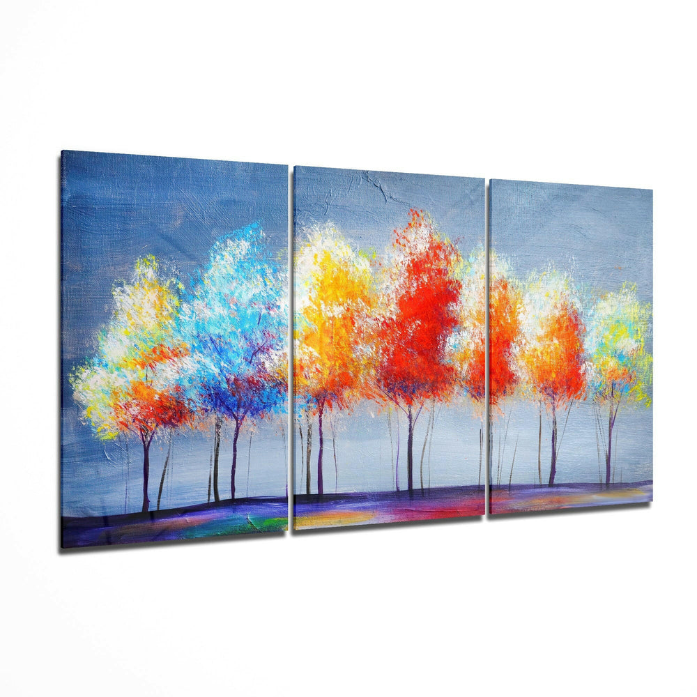 Dream Trees Glass Art.