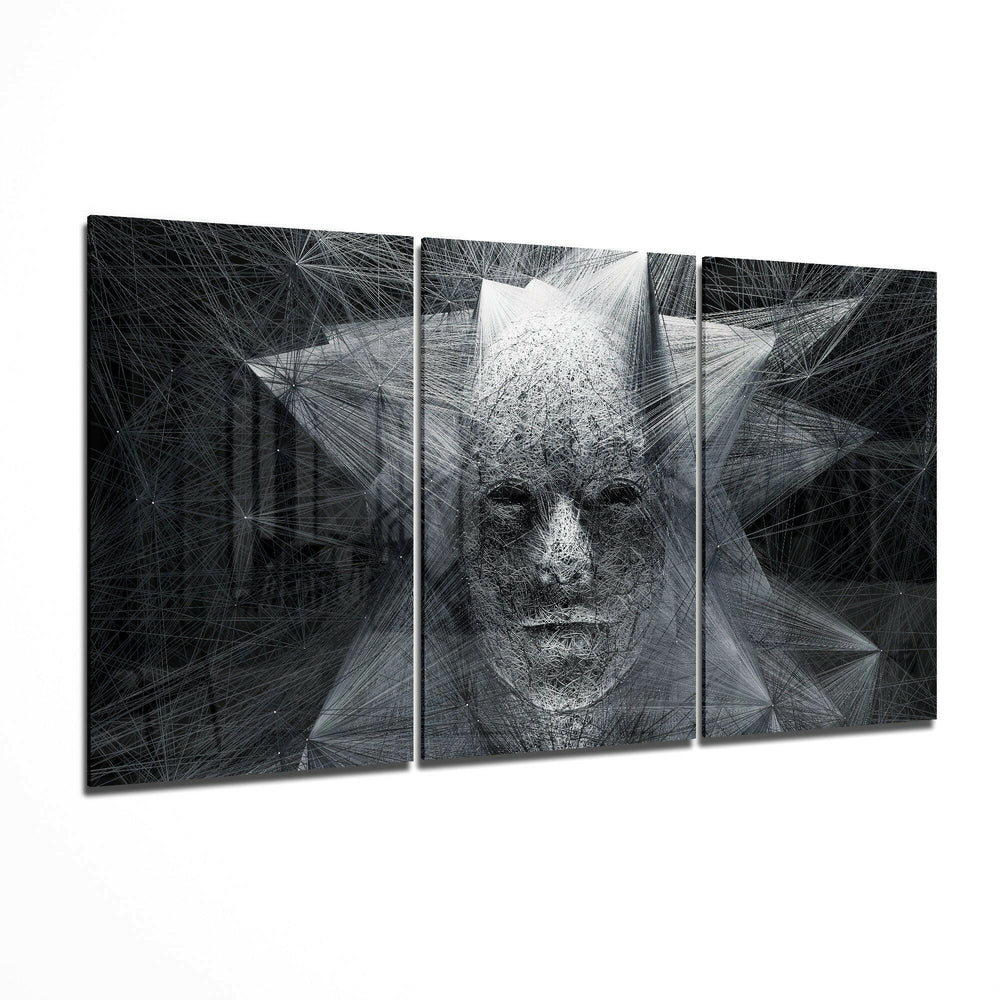 String Glass Art.