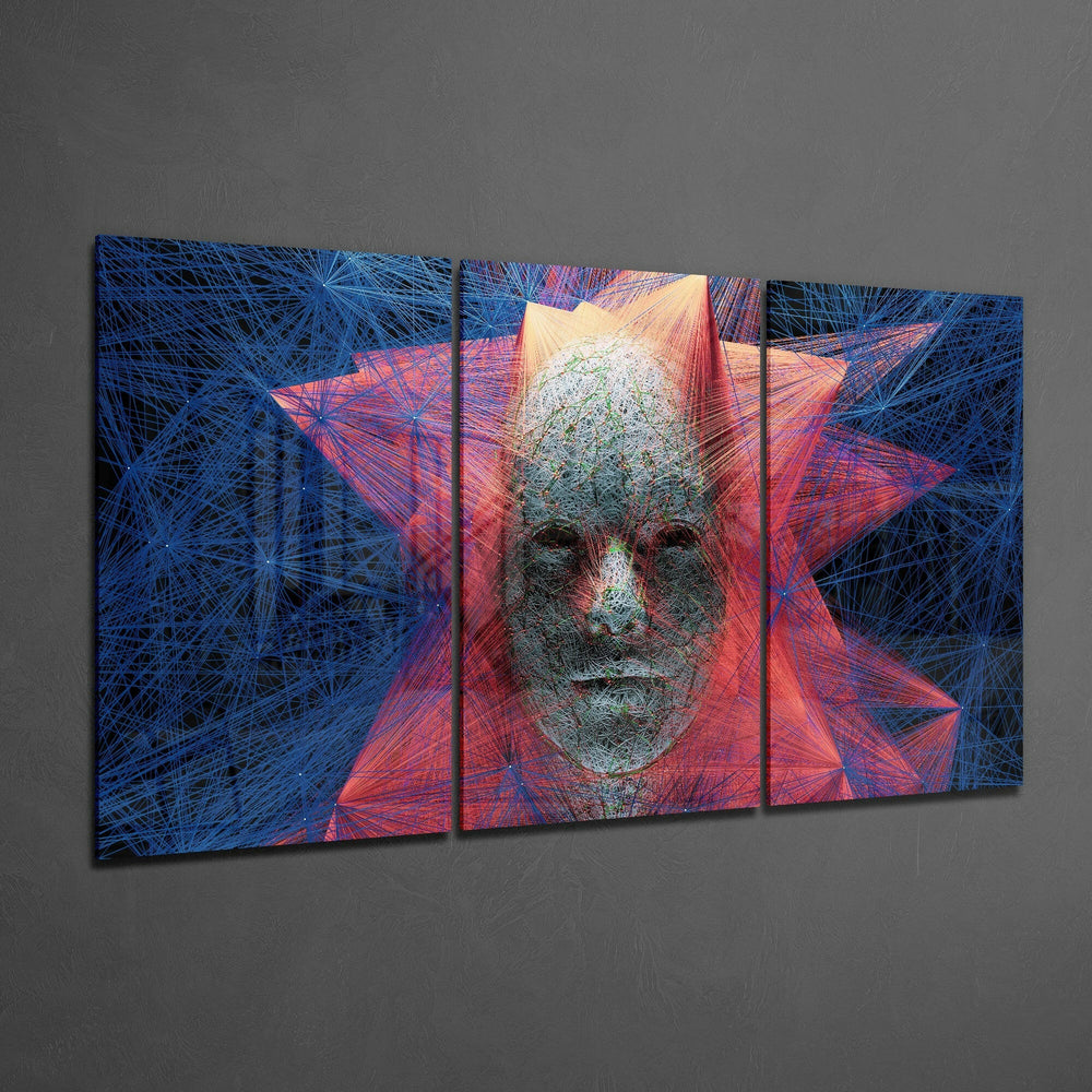String Glass Art.