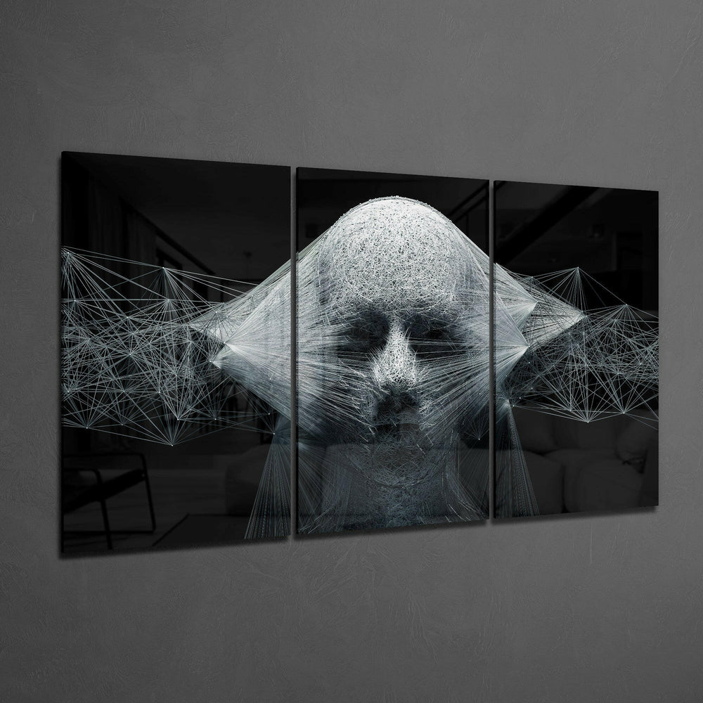 String Glass Art.