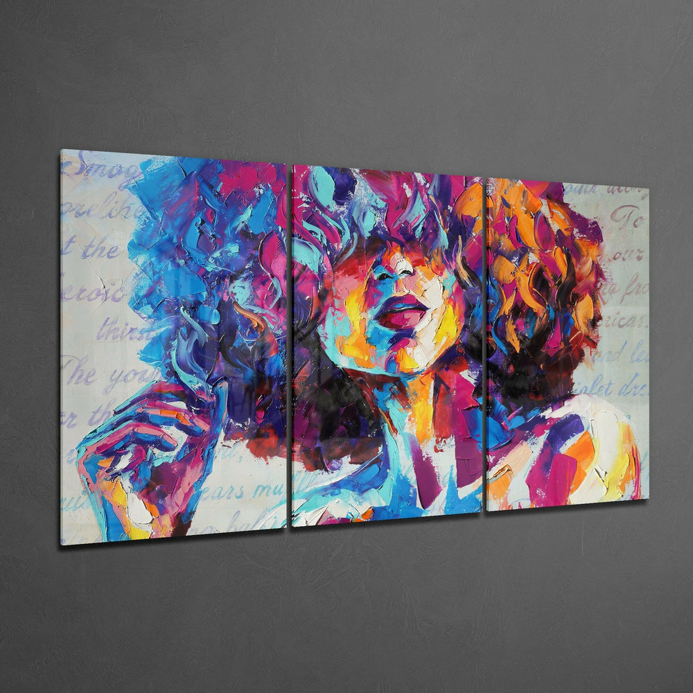 Curly Glass Art.