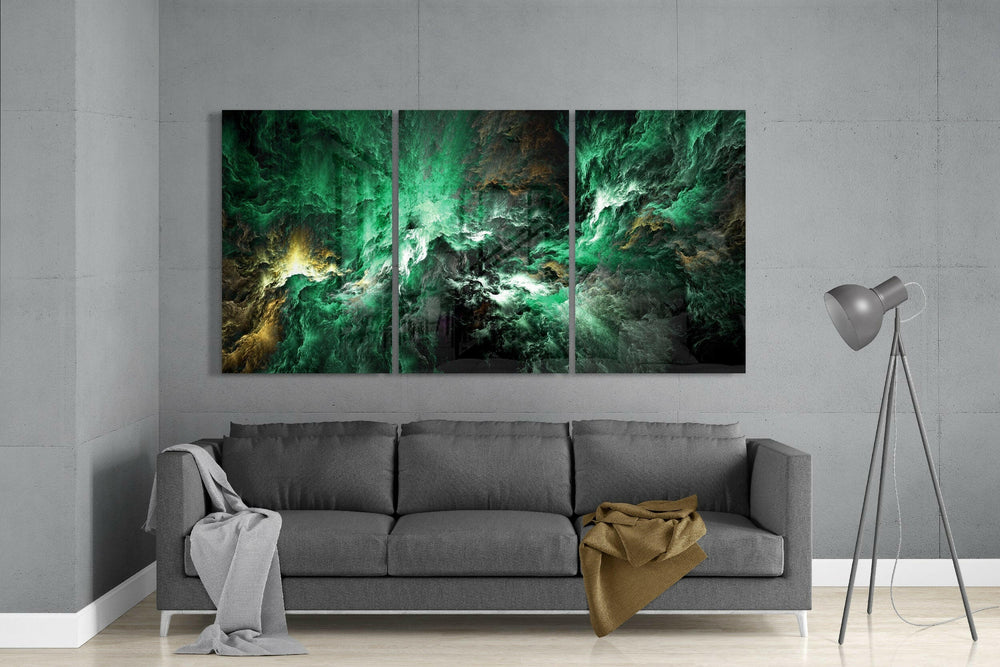 Green Space Glass Art.