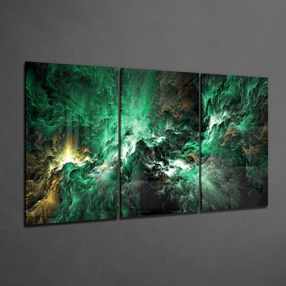Green Space Glass Art.