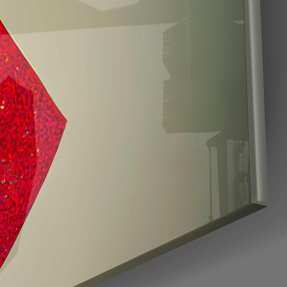 Colored Man Glass Wall Art || Designers Collection.