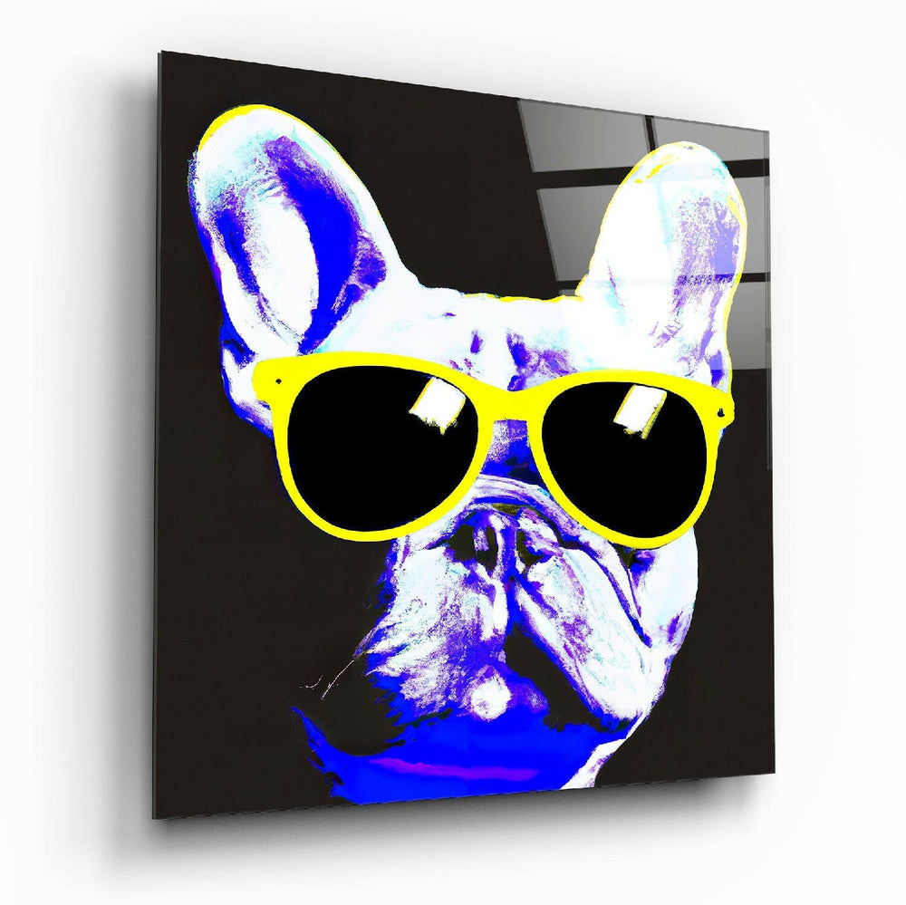 Cool Dog Glass Wall Art || Designers Collection.