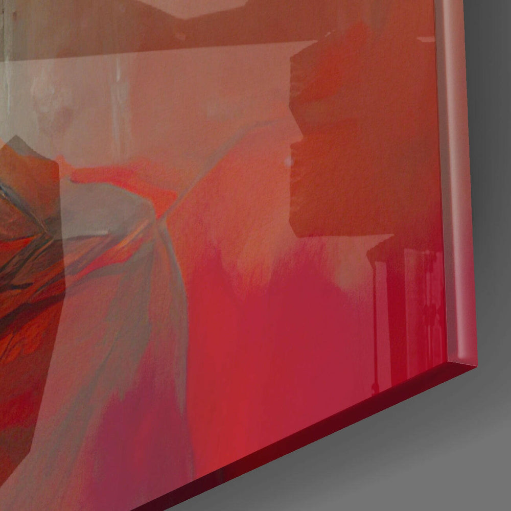 Red Hat Glass Wall Art || Designer Collection.