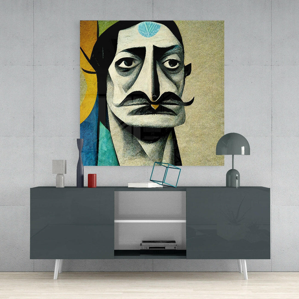 Salvador Glass Wall Art || Designer Collection.
