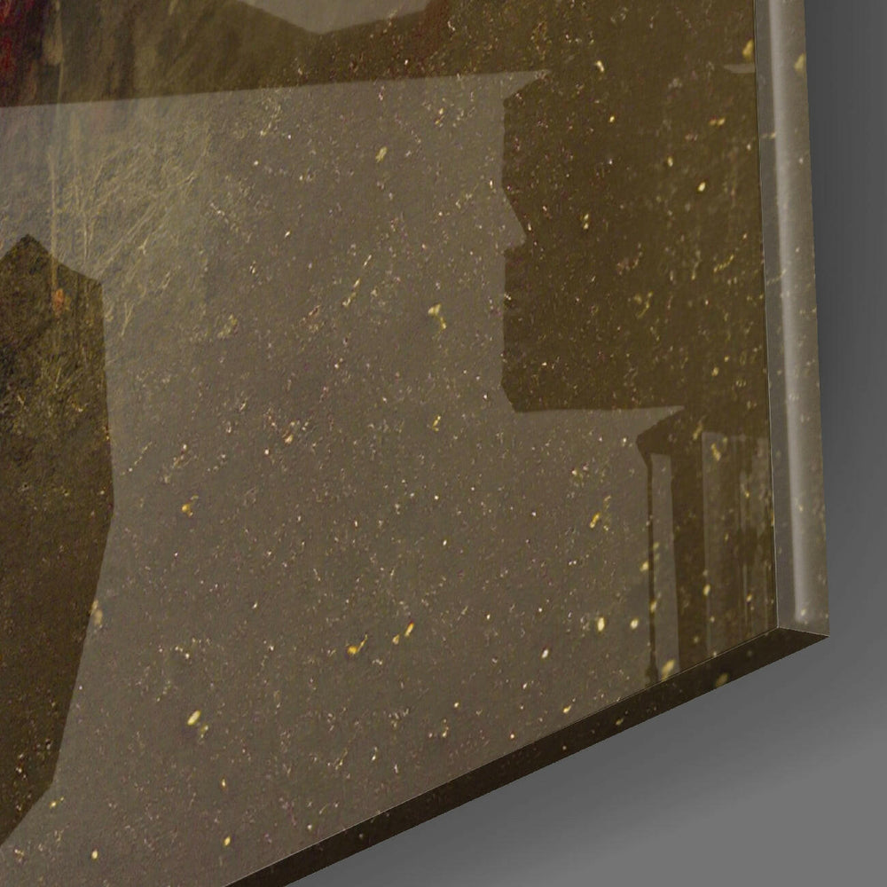 Lion Clown Glass Wall Art || Designer Collection.
