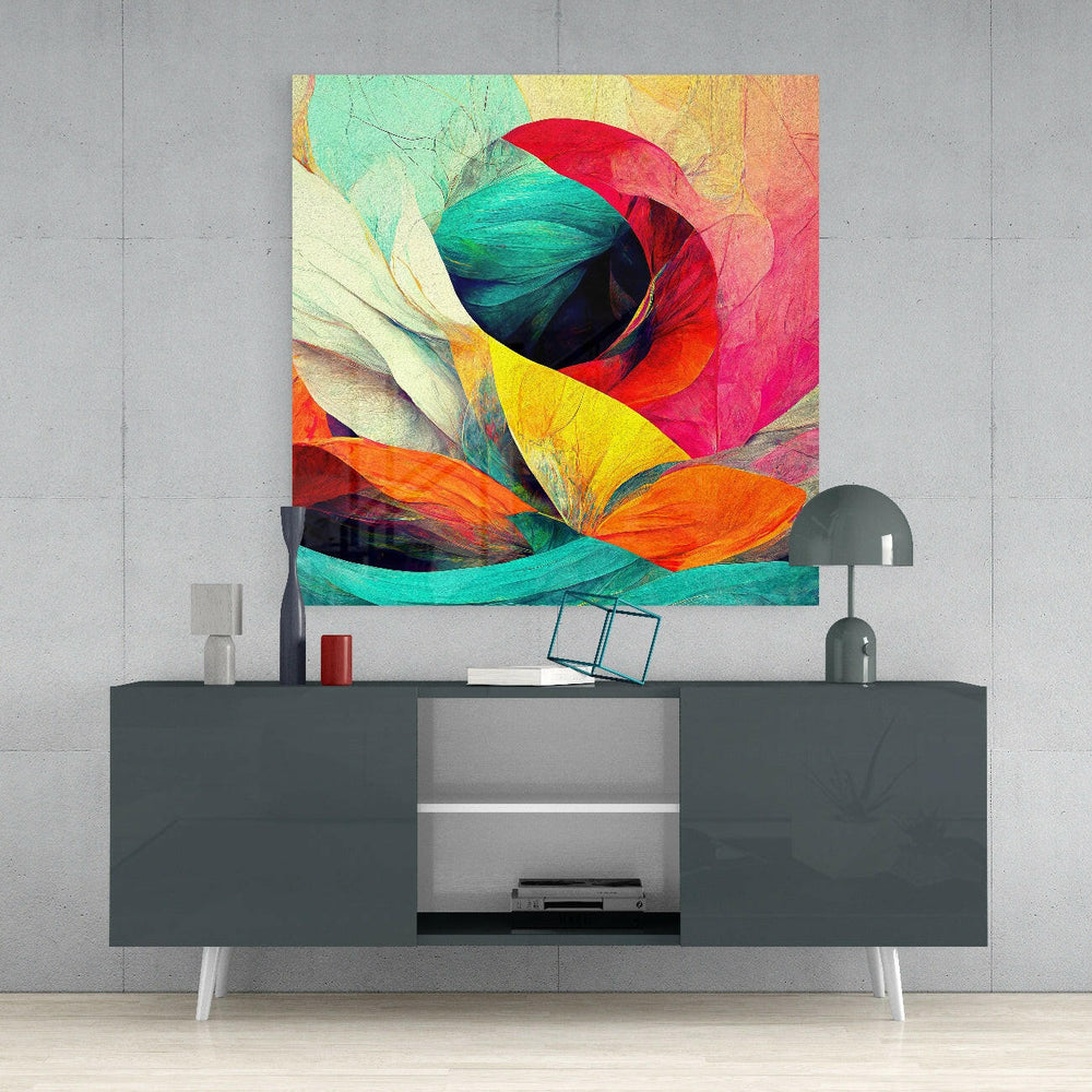 Butterfly's Wing Glass Wall Art || Designers Collection.