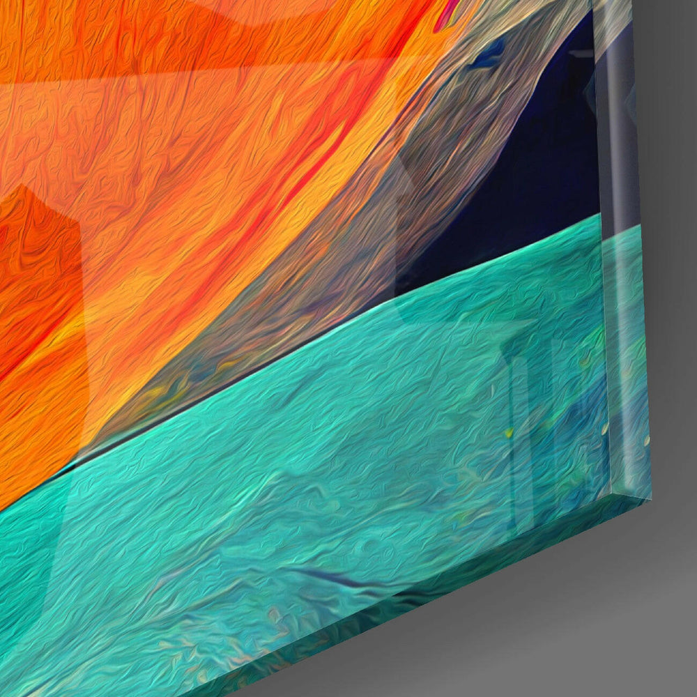 Butterfly's Wing Glass Wall Art || Designers Collection.